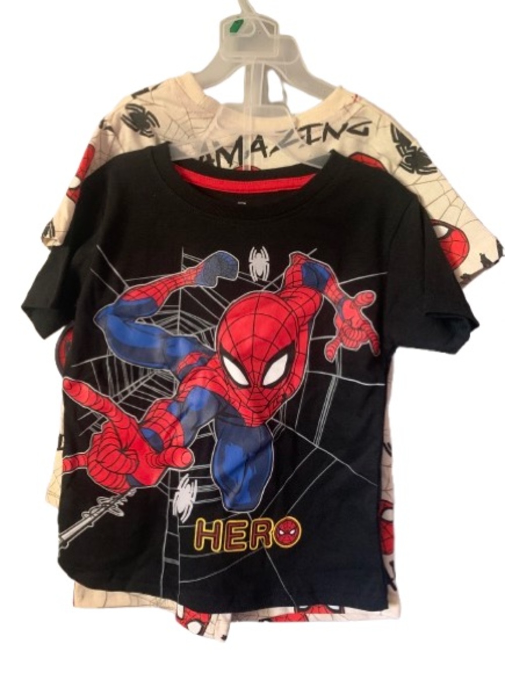 NWT. MARVEL Spider-Man Kids Graphic Tee & Shorts Set